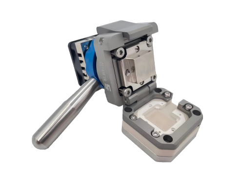 FTS0108 test socket overall structure diagram, showing product external form and main components